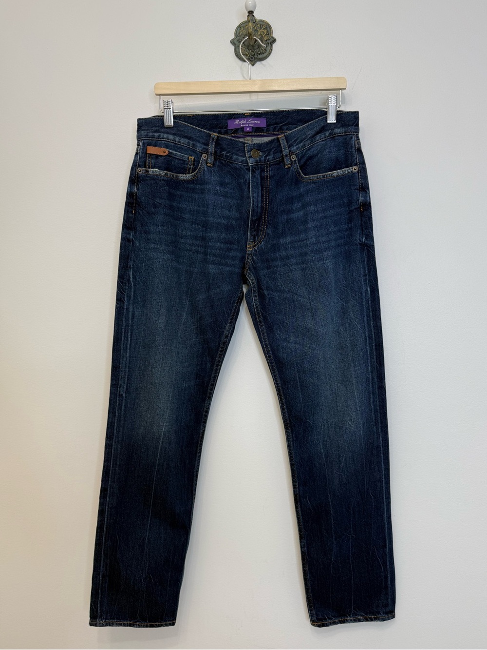Ralph Lauren Purple Label Boyfriend Fit 320 Jeans Mid Rise Womens Size 28 Luxury